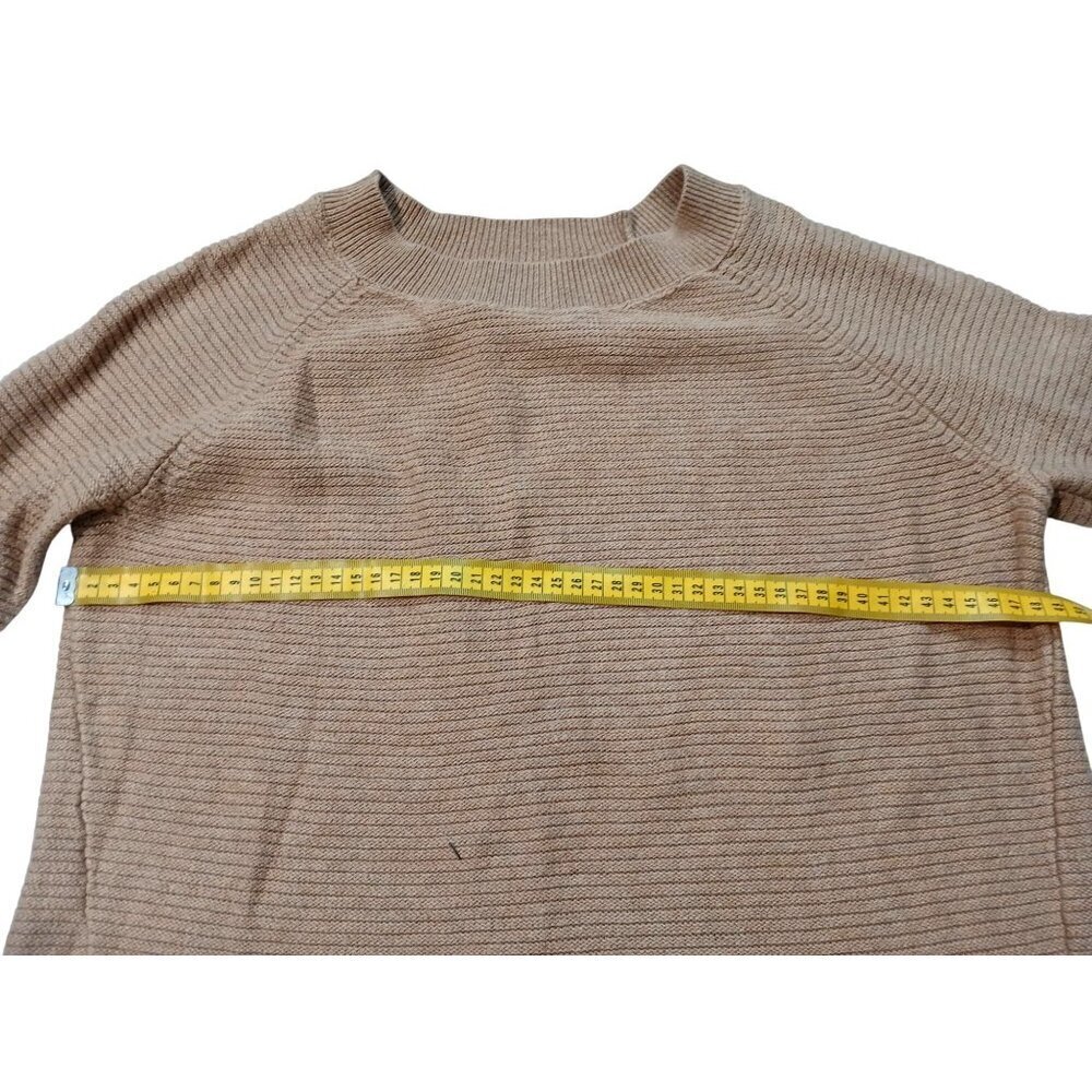 OLD NAVY forest tipped varsity round neck sweater size M. - Picture 2 of 3